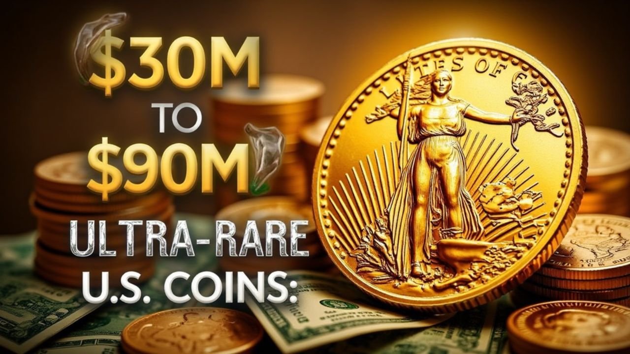 5 Ultra-Rare U.S. Coins Sold for $30M to $90M – Could One Be in Your Collection?