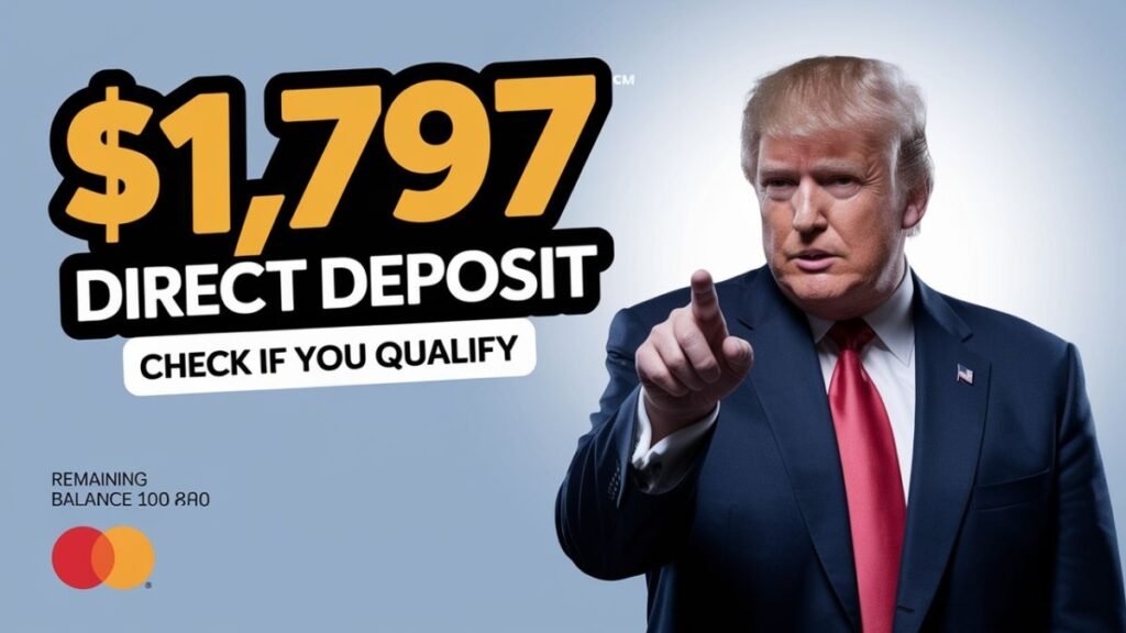 $1,797 Direct Deposit Coming in April – Check If You Qualify via Visa or Mastercard