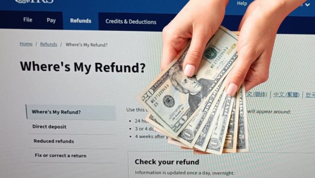 IRS Tax Refund Calendar for next days in April 2025