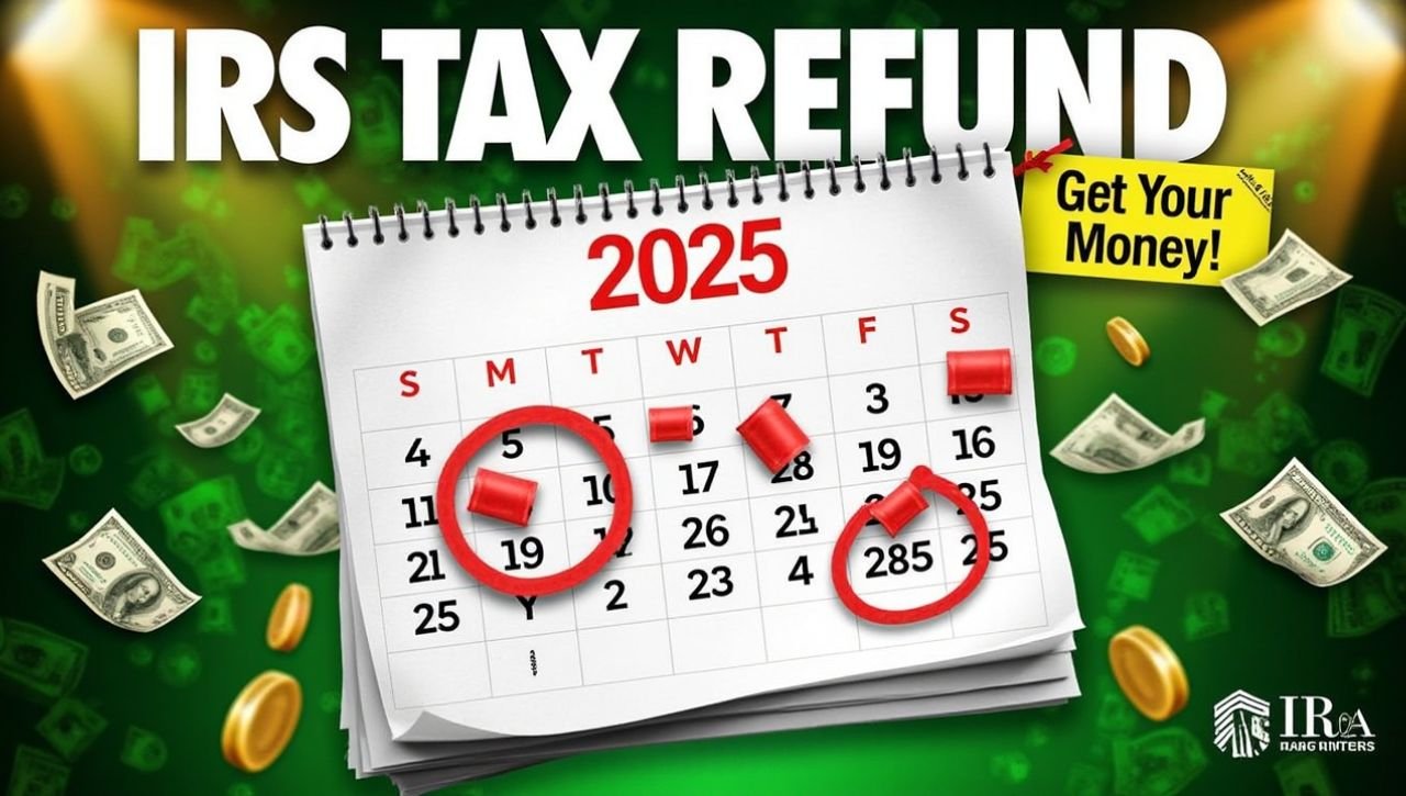 IRS Tax Refund Calendar for next days in April 2025